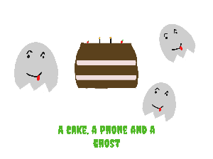 play A Cake, A Phone And A Ghost