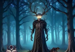 Dark Forest Night Escape game
