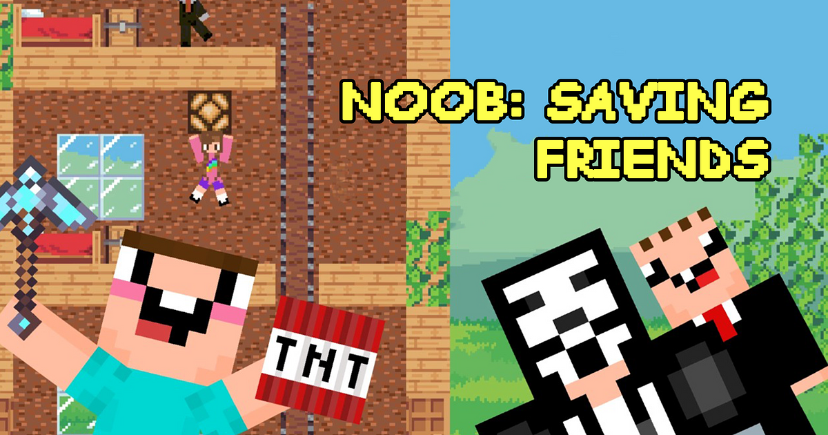 Noob Saving Friends game