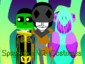 play Spaydobox V2 - Costumes