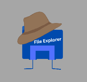 File Explorer game