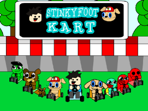Stinkyfoot Kart game