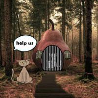 Help Trapped Cat Family game