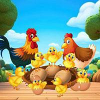 Beg-Save-The-Innocent-Hen-Family game