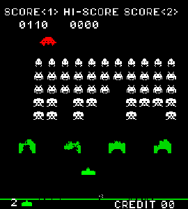 Space Invaders Clone game