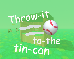 Throw It To The Can game