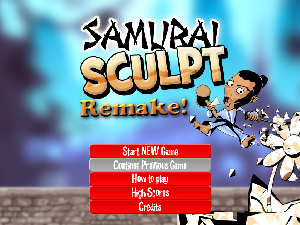 Samurai Sculpt Remake game