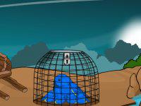 Blue Bird Family Escape From Cage game