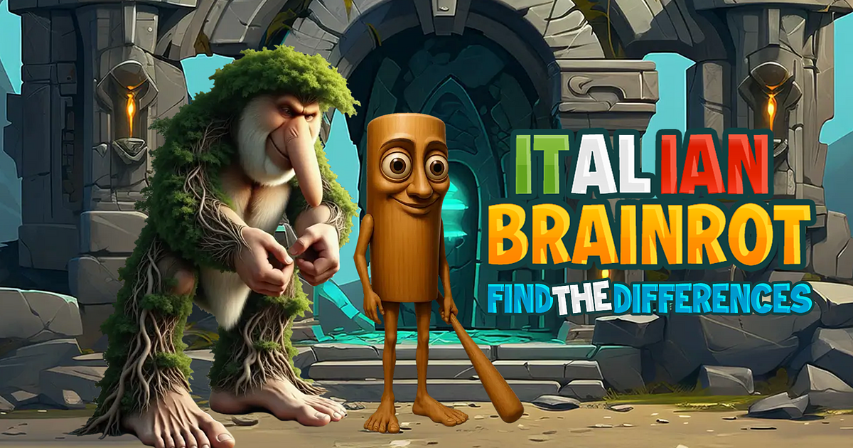 Italian Brainrot: Find The Differences game