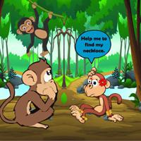 Find The Monkey Necklace game
