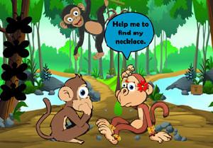 Find The Monkey Necklace game