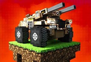 Blocky Cars Car Battle game