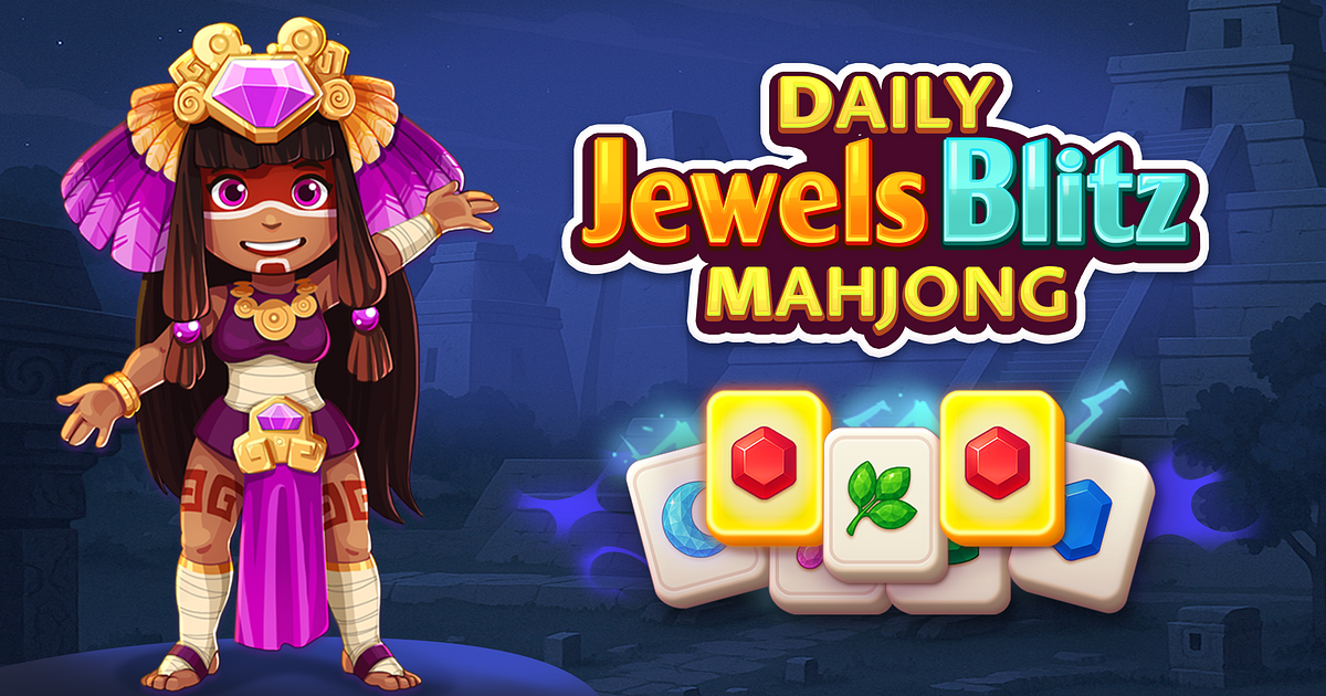 Daily Jewels Blitz Mahjong game