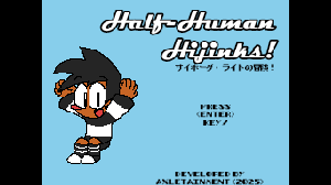 play Half-Human Hijinks!
