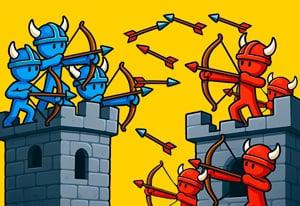 Archers Heroes Castle War game