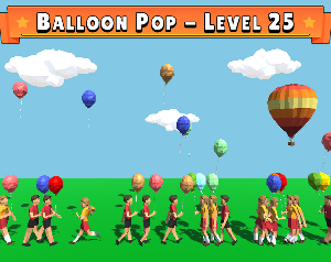 Balloon Pop game