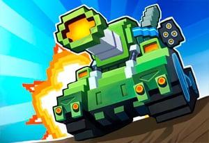 Tanks Brawl War 2D game