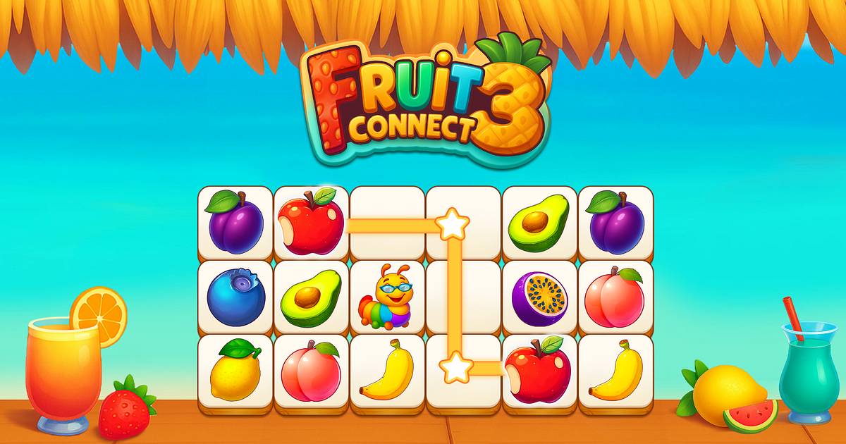Fruit Connect 3 game