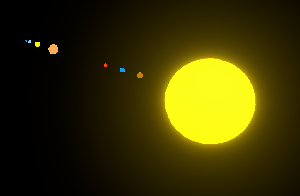 Solar System Simulator game