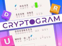 Cryptogram - Word Brain Puzzle game