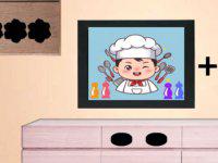 Chef Kitchen Door Escape game