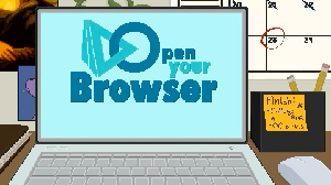 Open Your Browser game