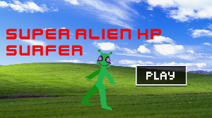 play Super Alien Xp Surfer
