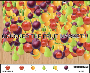 play Conquer The Fruit Market!
