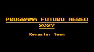 play Futuro Aereo 2027 - Game Version