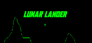 Lunar Lander game