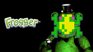 play Frogger But Fnaf