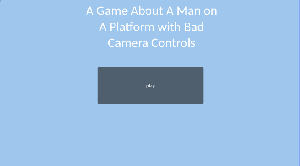 play A Game About A Man On A Platform With Bad Camera Controls