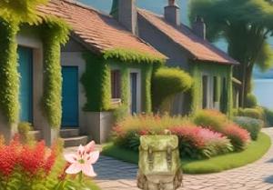 Village Lake Escape game