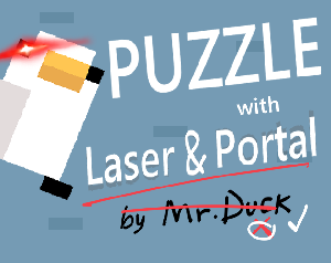Puzzle With Laser And Portal game