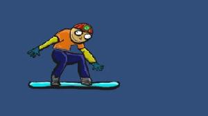 Dark Calloway'S Snowboarding game