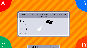 Aretas Exercises game