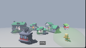 play Crazy Tram - Submission For Postal Game Jam 2025