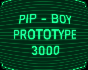 Pip Boy Prototype game